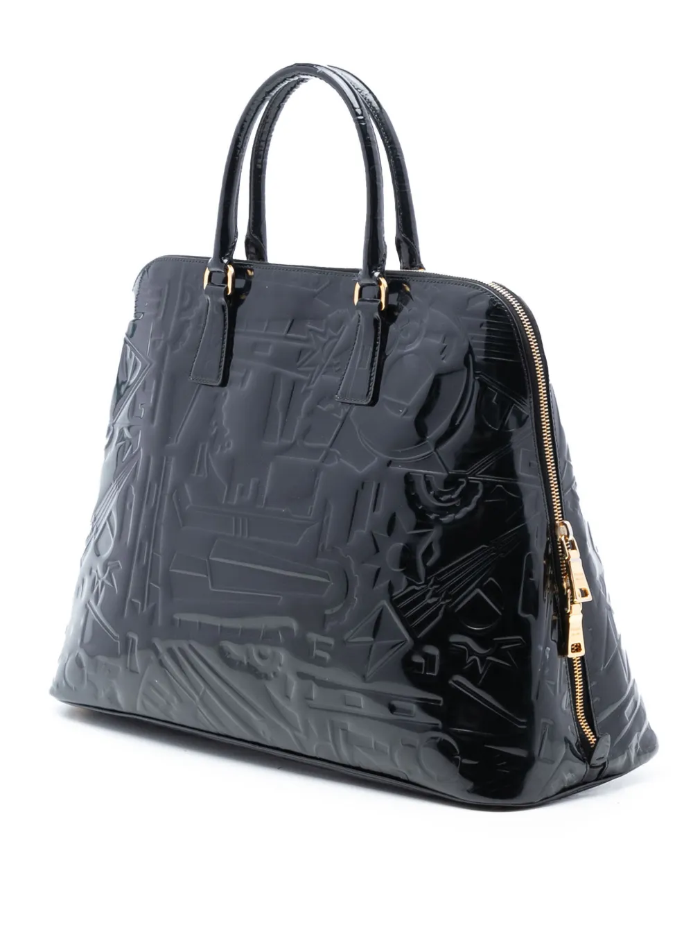 2010-2025 Embossed Patent Top Handle Bag Satchel