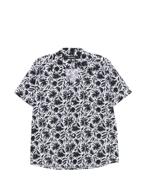 Karl Lagerfeld floral shirt