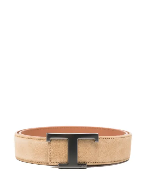 Tod's ceinture en cuir à boucle logo