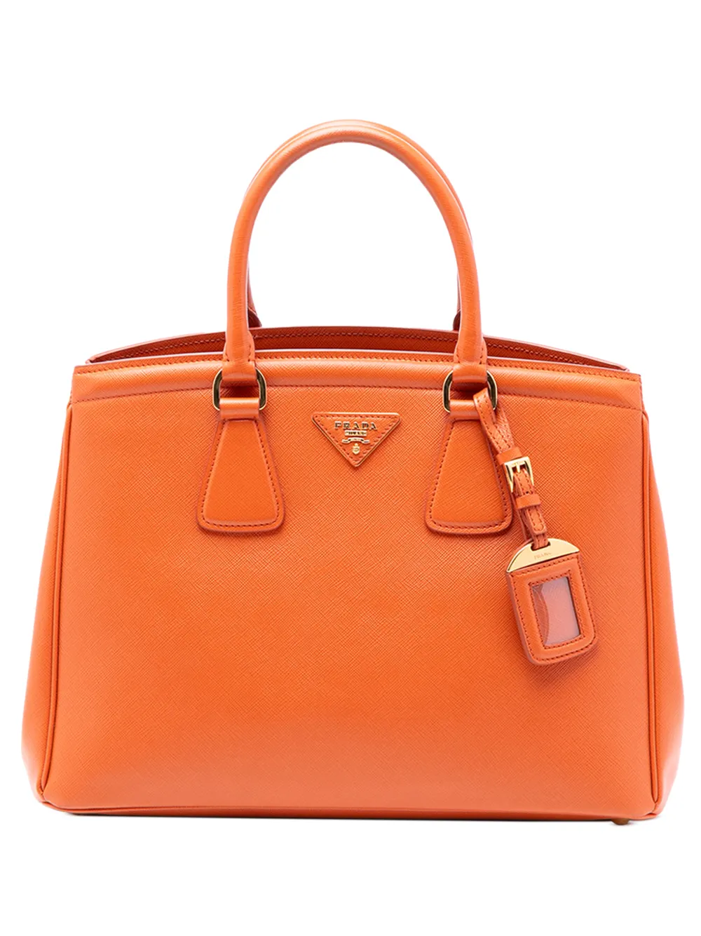 Prada Pre-Owned 2010-2026 Saffiano Lux Parabole tote bag - Arancione