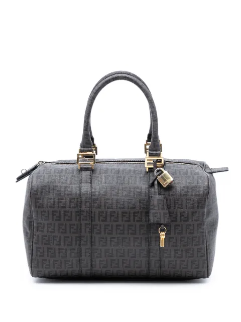 Fendi Pre-Owned 2000-2010 Zucchino Spalmati Forever Bauletto boston bag