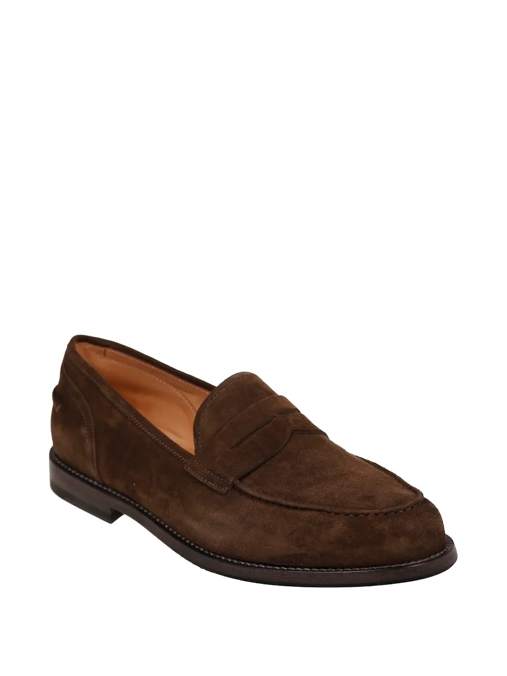 Alberto Fasciani Brian suede penny loafers Bruin