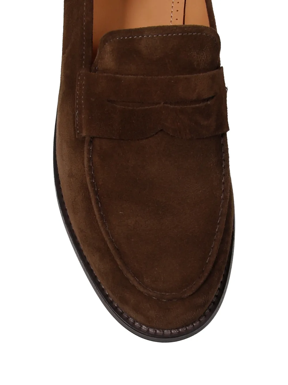 Alberto Fasciani Brian suede penny loafers Bruin