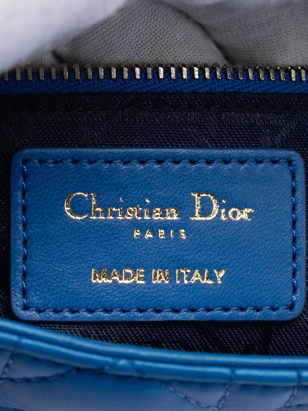 2016 Small Lambskin Cannage Myabcdior Lady Dior Satchel