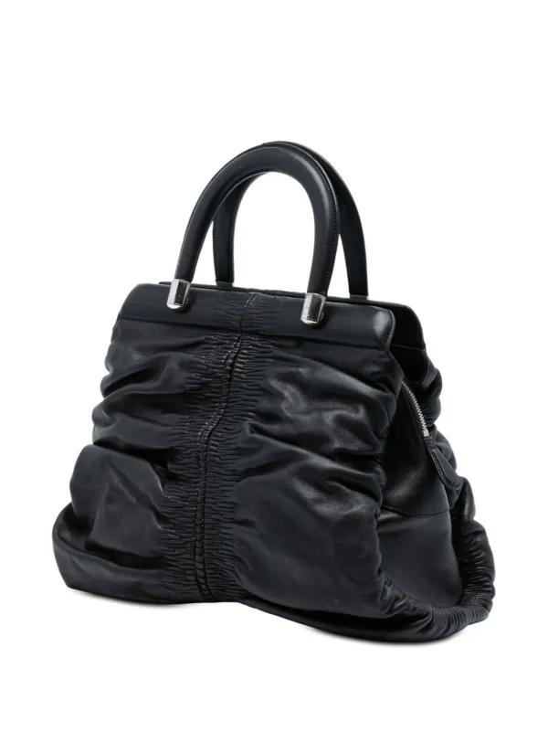 Christian Dior Pre-Owned 2008 スモール ラムスキン カレーニナ 