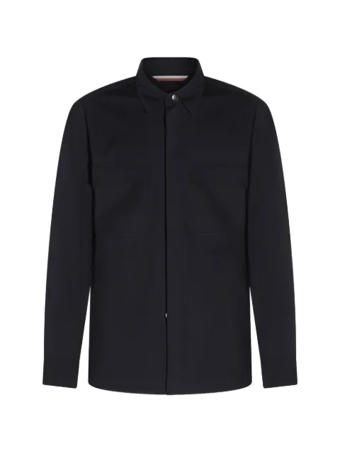 Moorer pocket shirt jacket