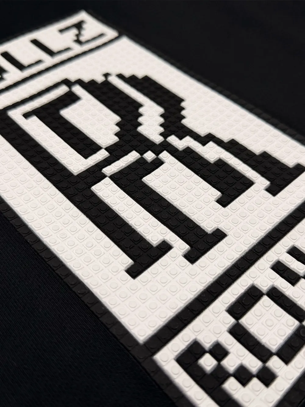Mostly Heard Rarely Seen 8-Bit Hoodie met print Zwart