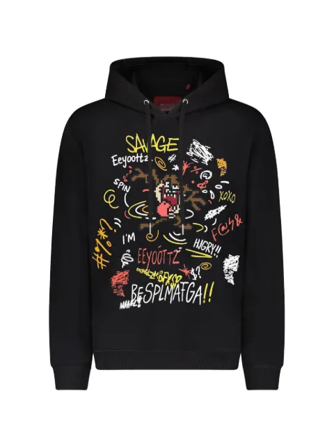 Mostly Heard Rarely Seen 8-Bit hoodie con estampado gráfico