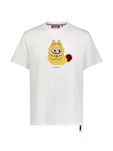 Mostly Heard Rarely Seen 8-Bit pixelated graphic ring T-shirt