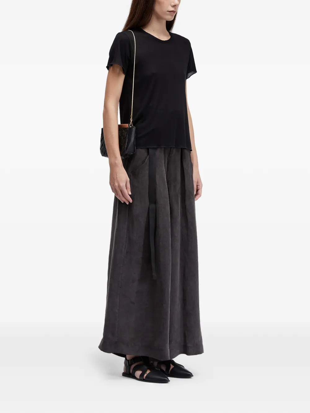 Osklen Raw-hem T-shirt - Black 