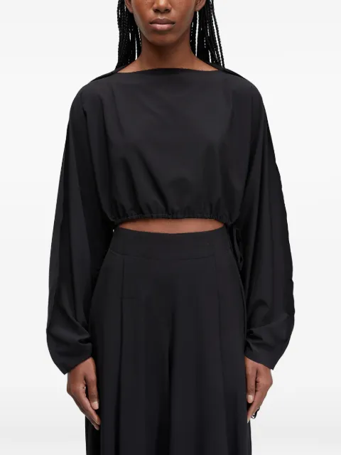 Osklen drawstring long-sleeve top