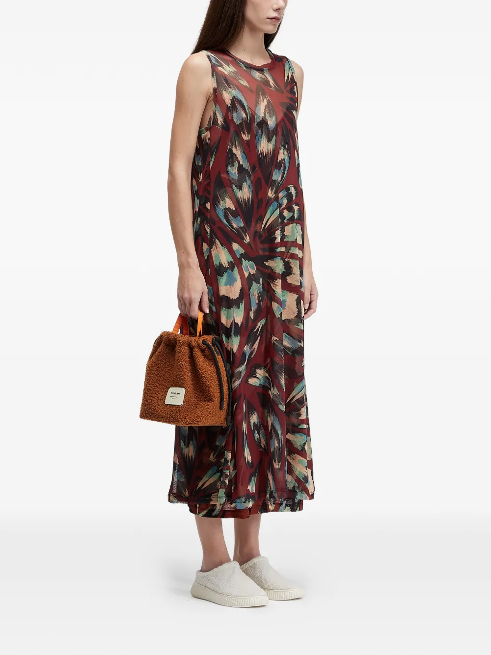  Osklen Panacea Printed Maxi Dress - Red 