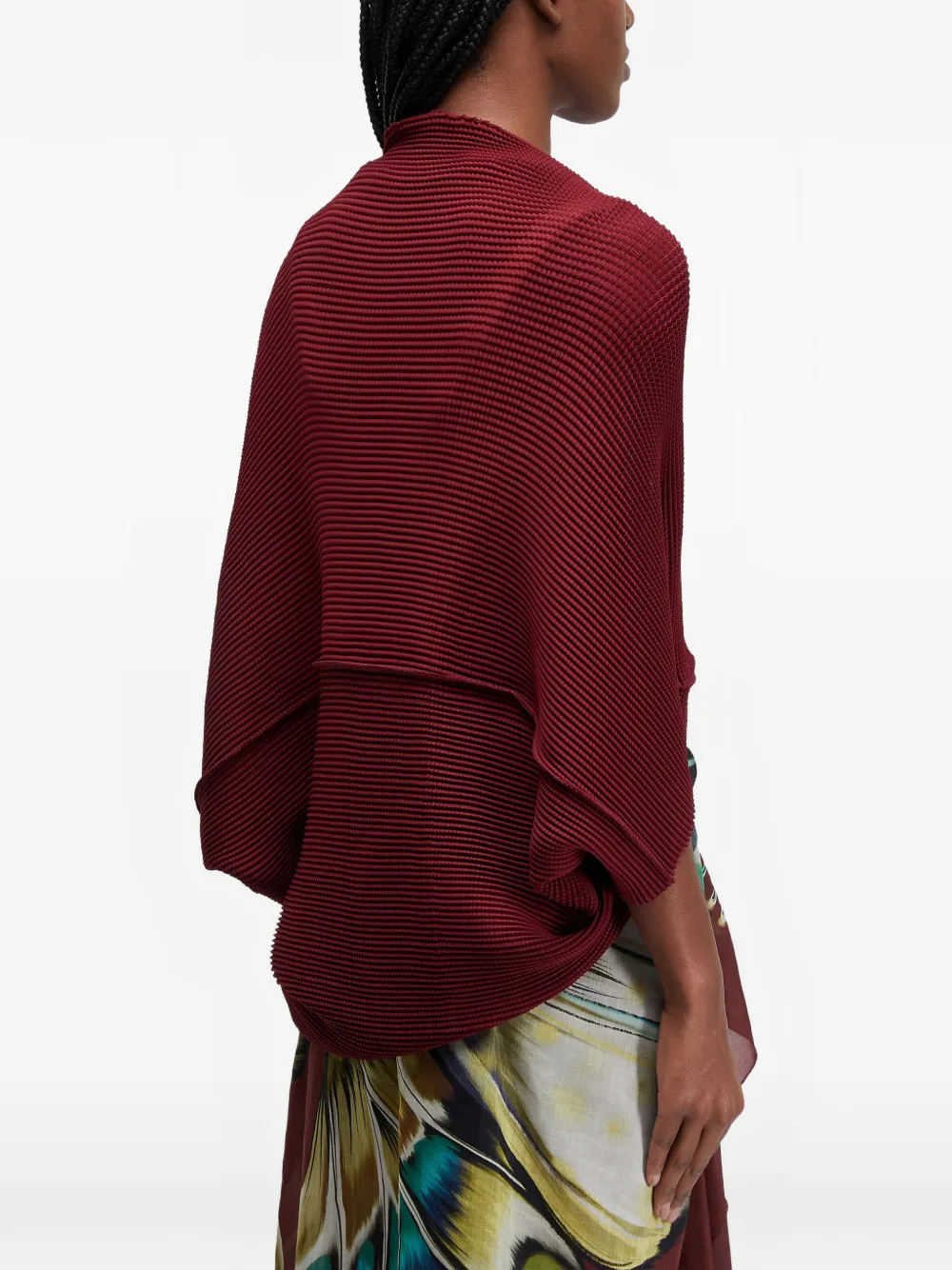  Osklen Pleated Jacket - Red 