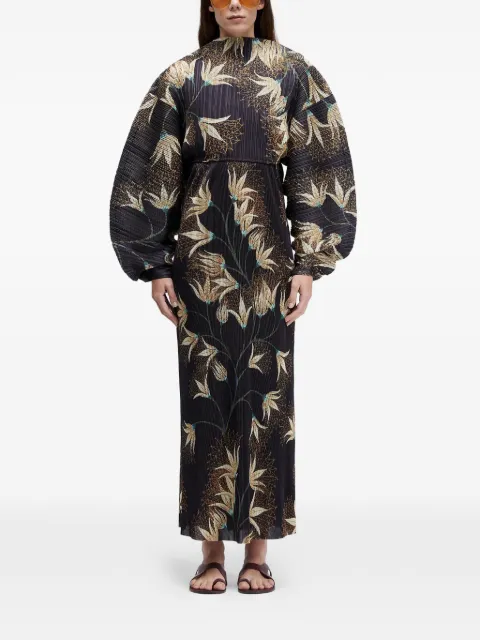 Osklen floral-print midi dress