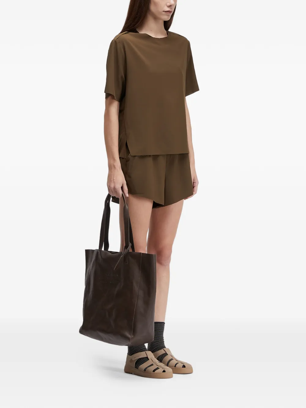  Osklen Superlight T-shirt - Brown 
