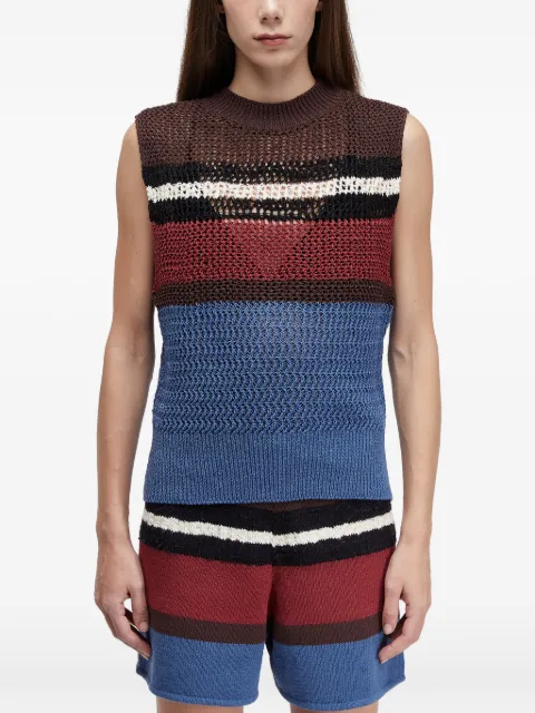 Osklen striped knit top