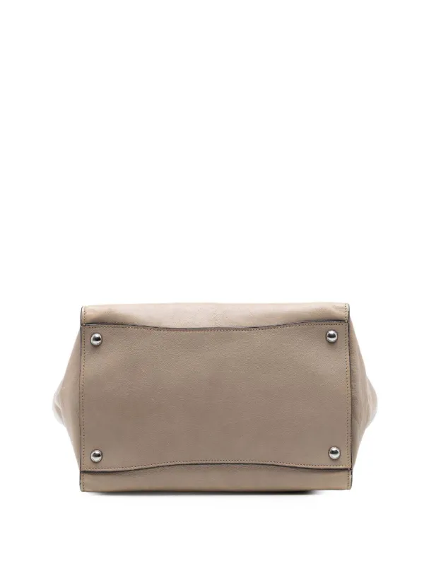 Prada Pre-Owned 2015-2026 Glace Calf Twin Pocket Double Handle