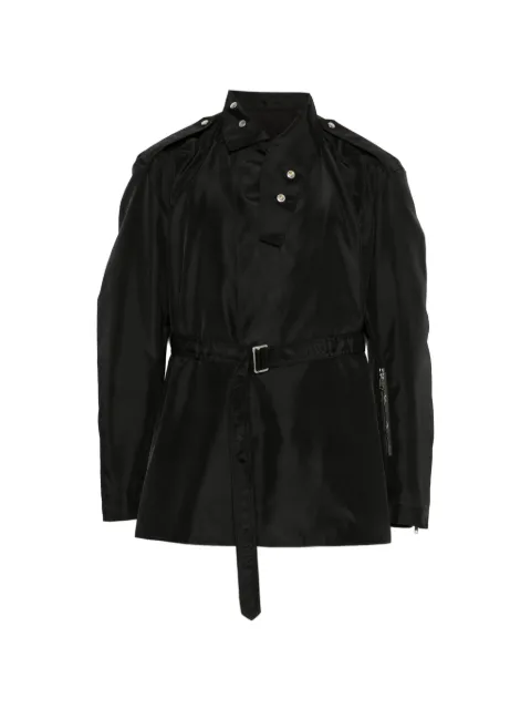 Rick Owens Temple belted caban jacket