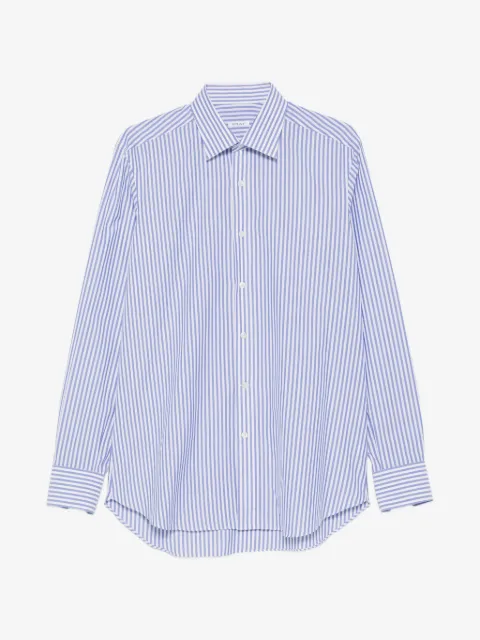 Fray striped shirt