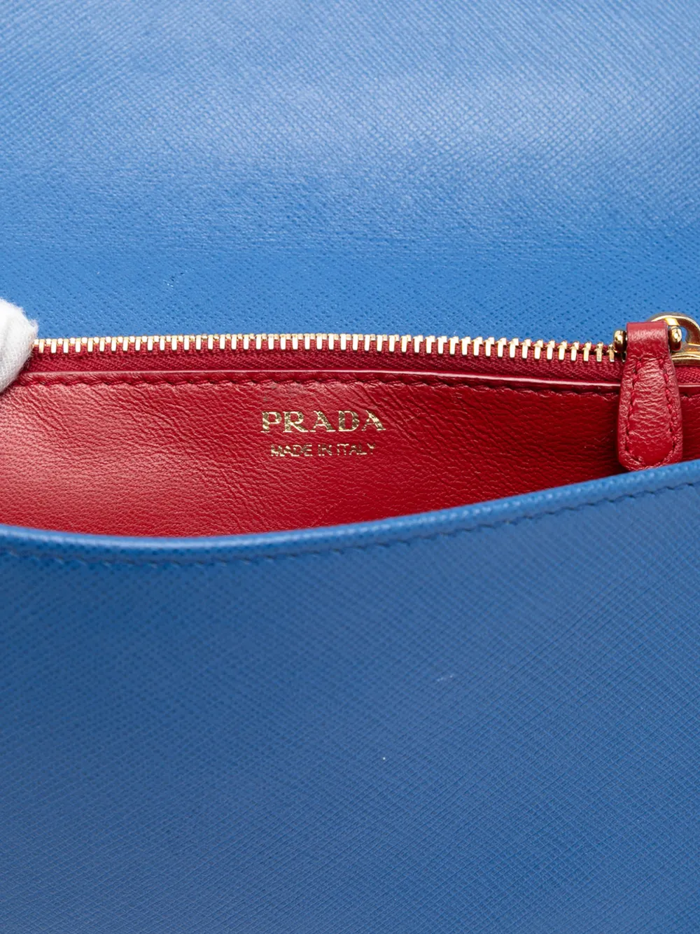 2010-2026 Saffiano Lux Chain Crossbody Bag