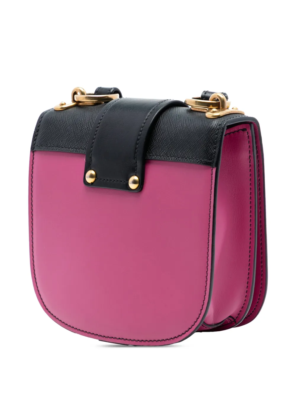 2010-2025 Saffiano Trimmed City Calf Pionniere Crossbody Bag