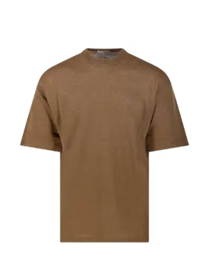 Roberto Collina ニット Tシャツ | ブラウン | FARFETCH JP