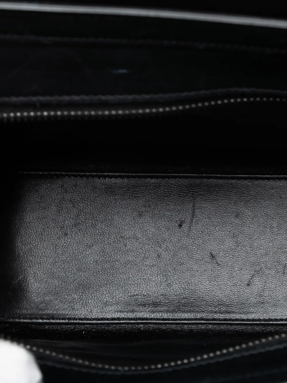 2017 Nano Tricolor Leather Luggage Tote Satchel