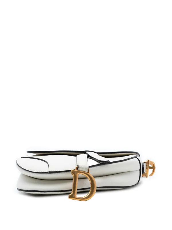 Christian Dior Pre-Owned 2019 ミニ グレインカーフスキン サドル 