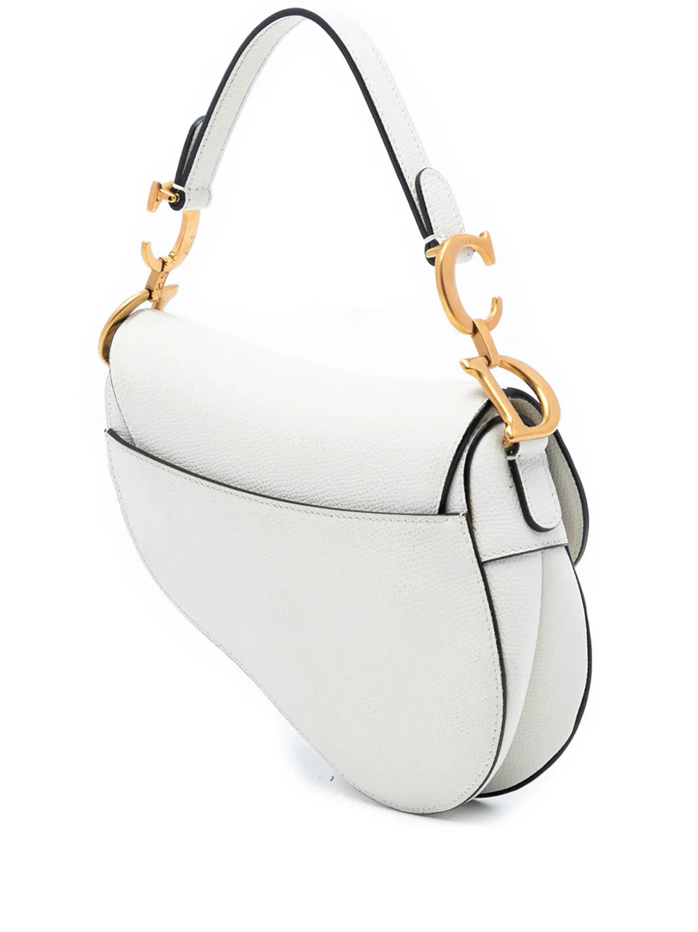 Christian Dior Pre-Owned 2019 ミニ グレインカーフスキン サドル 