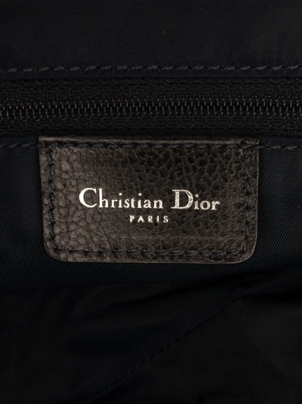 2015 Oblique Denim Flight Double Saddle Crossbody Bag