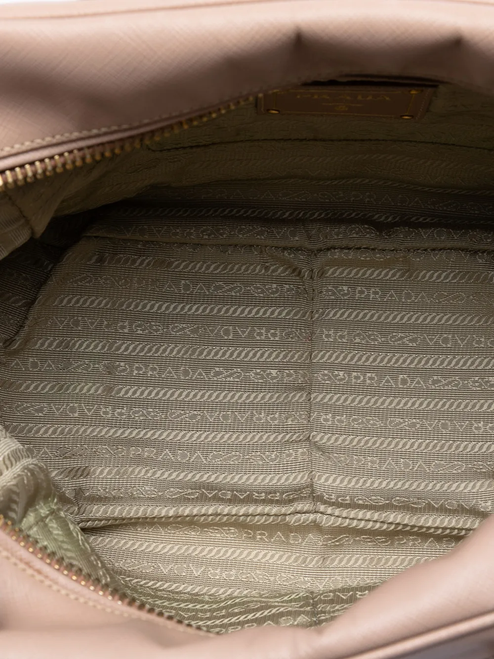2010-2026 Small Bicolor Saffiano Square Bauletto Satchel