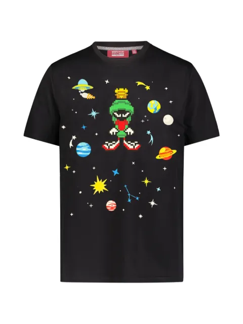 Mostly Heard Rarely Seen 8-Bit alien-print T-shirt
