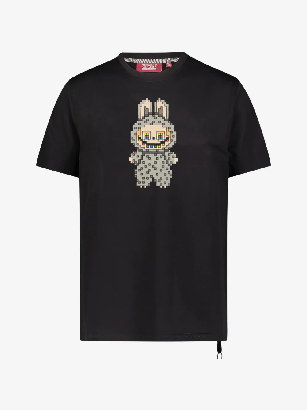 Mostly Heard Rarely Seen 8-Bit monster-print T-shirt | Black | Image 1