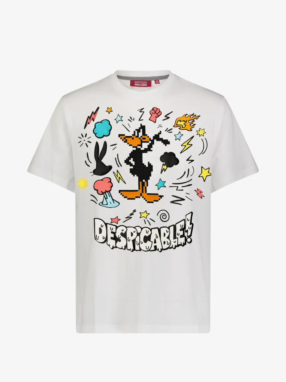 Mostly Heard Rarely Seen 8-Bit graphic-print T-shirt | White | Image 1