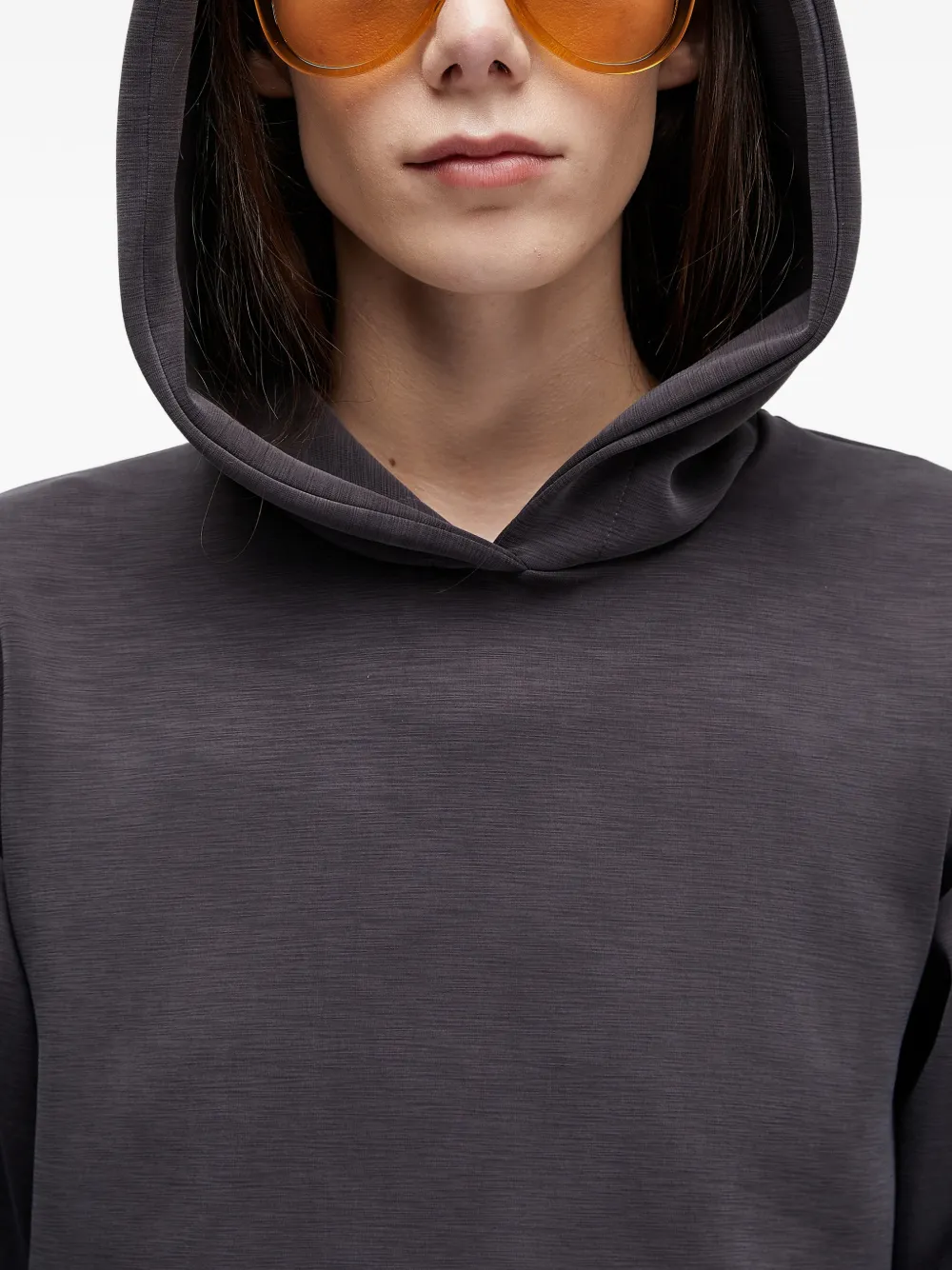  Osklen Cropped Hoodie - Grey 