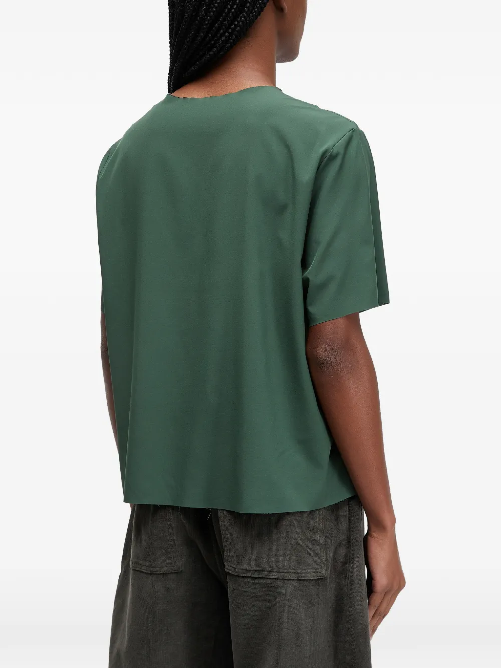  Osklen Superlight Frayed T-shirt - Green 