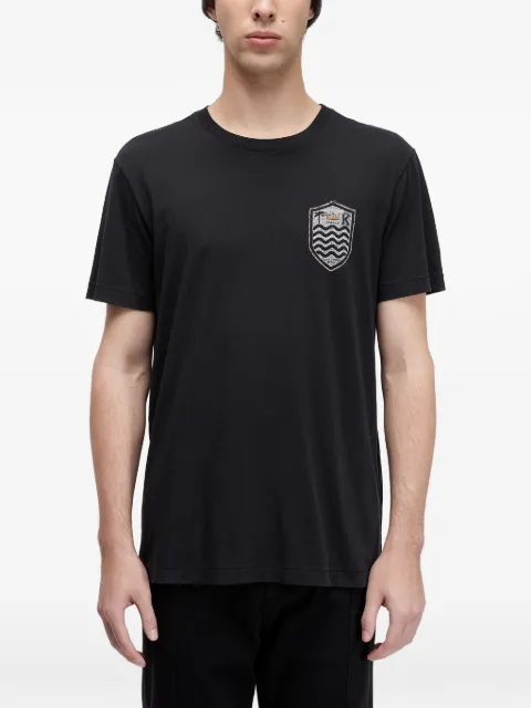 Osklen Camiseta com detalhe de emblema