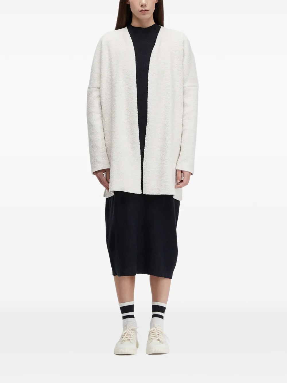  Osklen Hooded Long Sleeves Cardigan - Neutrals 
