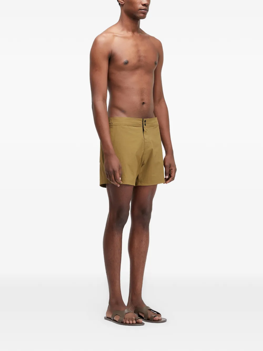  Osklen Buttoned Swim Shorts - Neutrals 