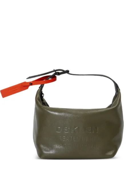 Osklen embossed leather satchel
