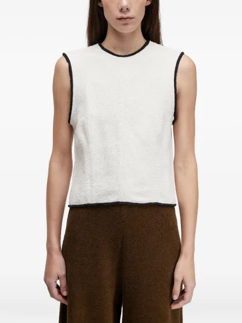 Osklen textured sleeveless top