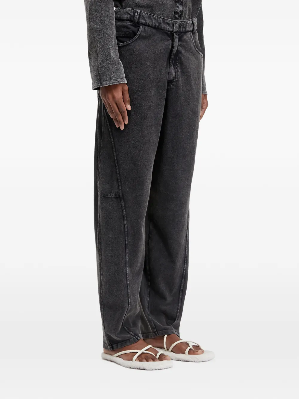  Osklen Marbled Jeans - Grey 