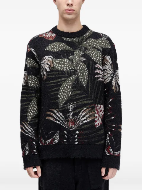 Osklen botanique-print sweater