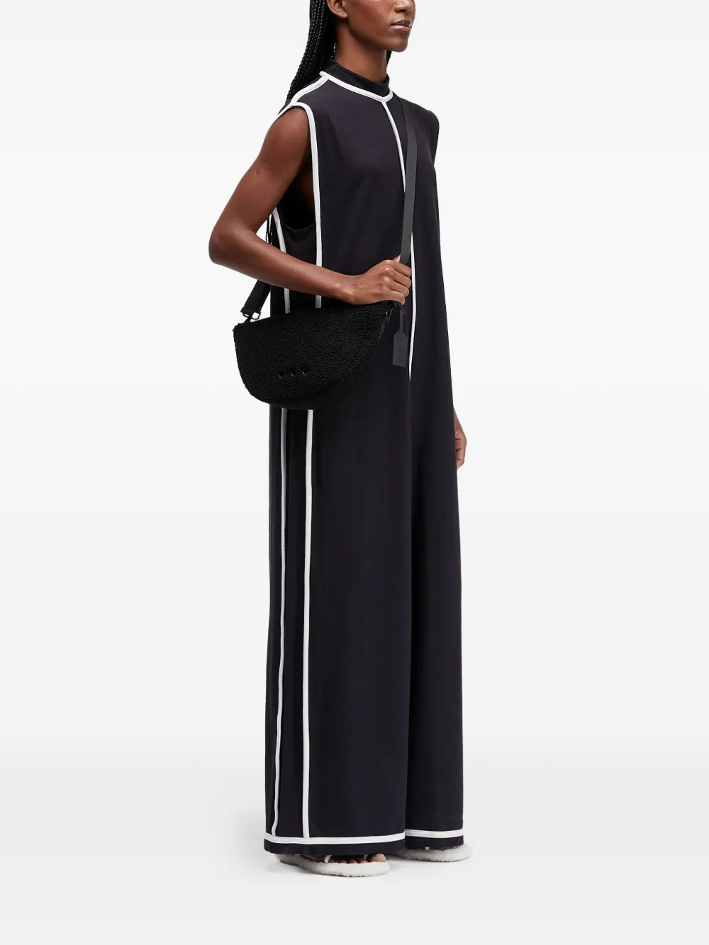  Osklen Outline Sleeveless Jumpsuit - Black 