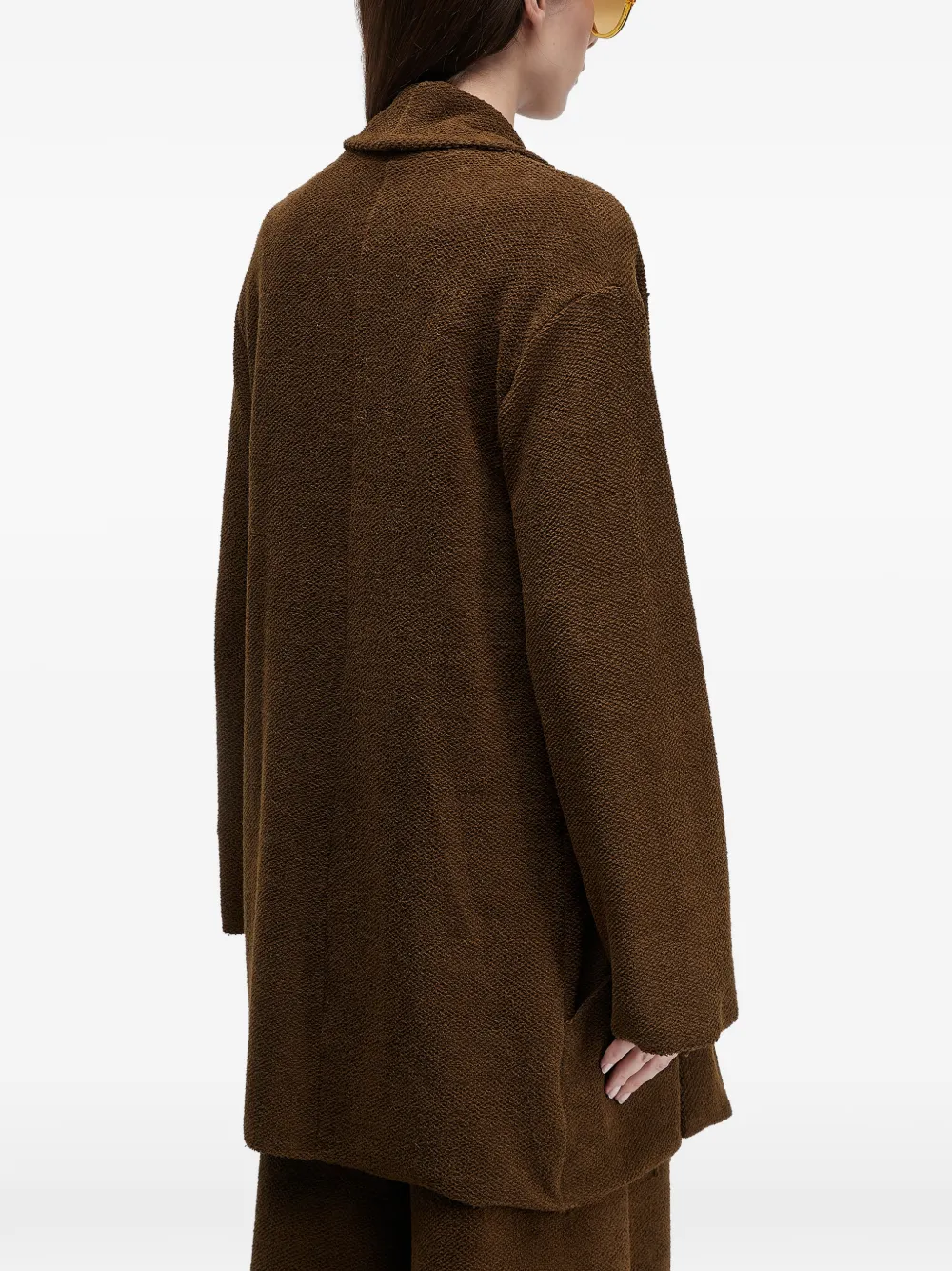  Osklen Open Cardigan - Brown 