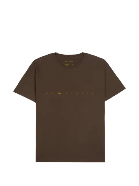 Osklen Camiseta slim mangas curtas