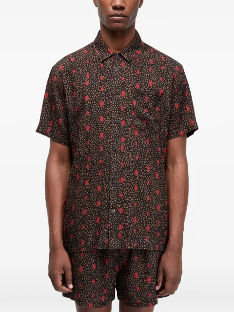 Osklen Camisa mangas curtas com poás