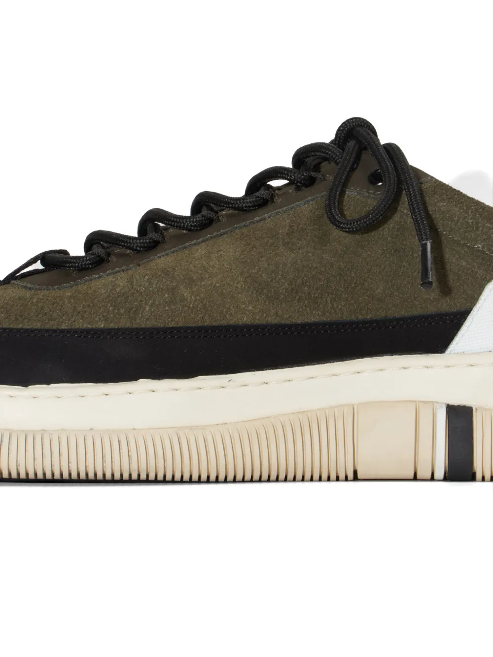 Osklen Hybrid Sprint suède sneakers Groen