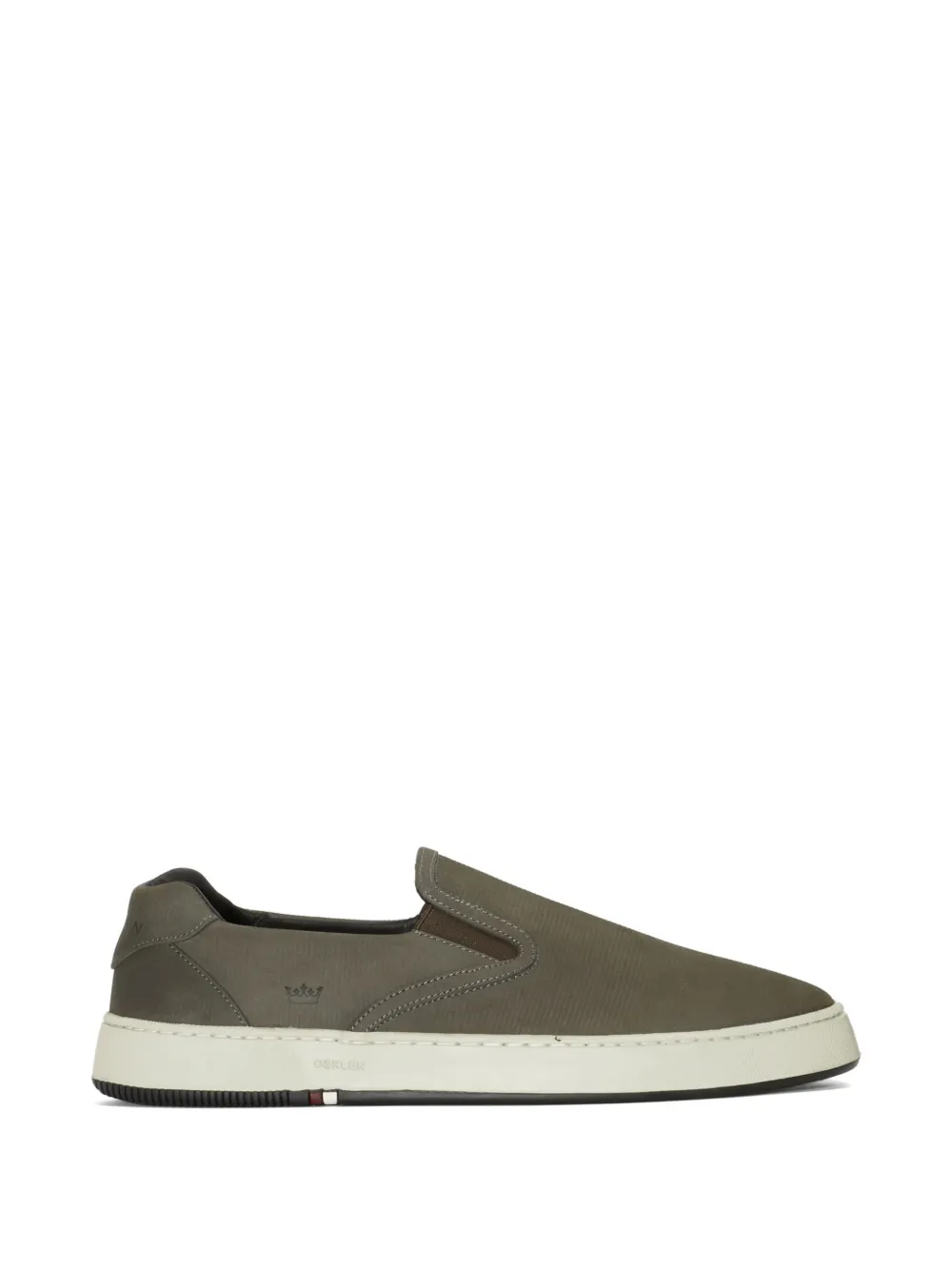 Osklen Bossanova leren sneakers Groen