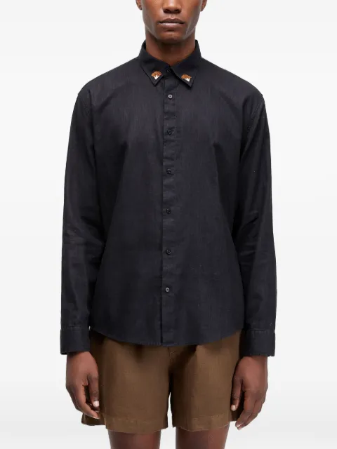 Osklen Overhemd met bloemendetail